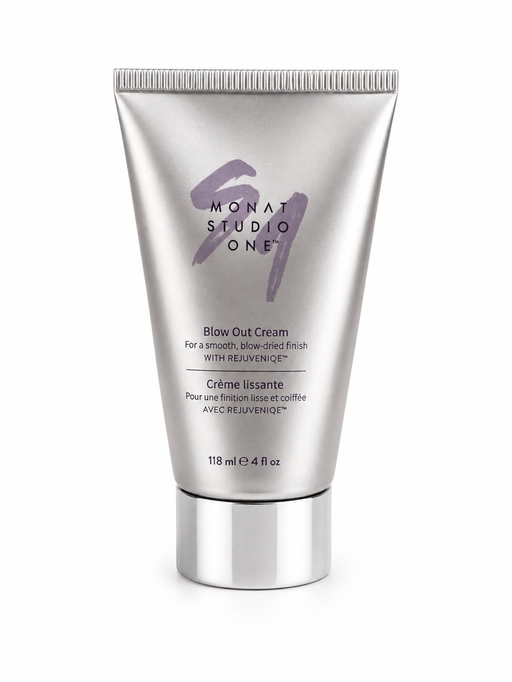 MONAT Studio One Blow Out Cream – Silver with Purple Accent